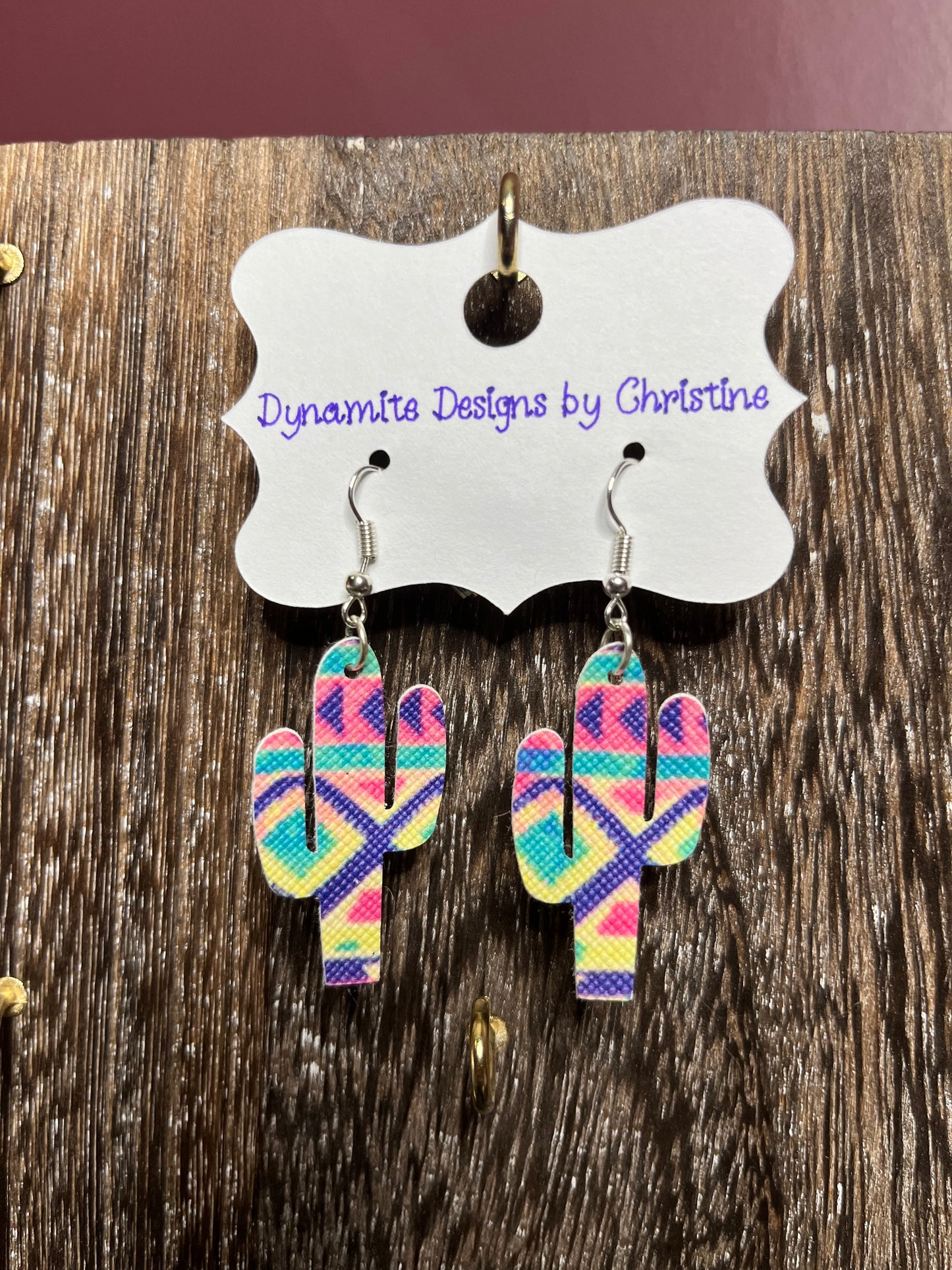 Cactus Earrings