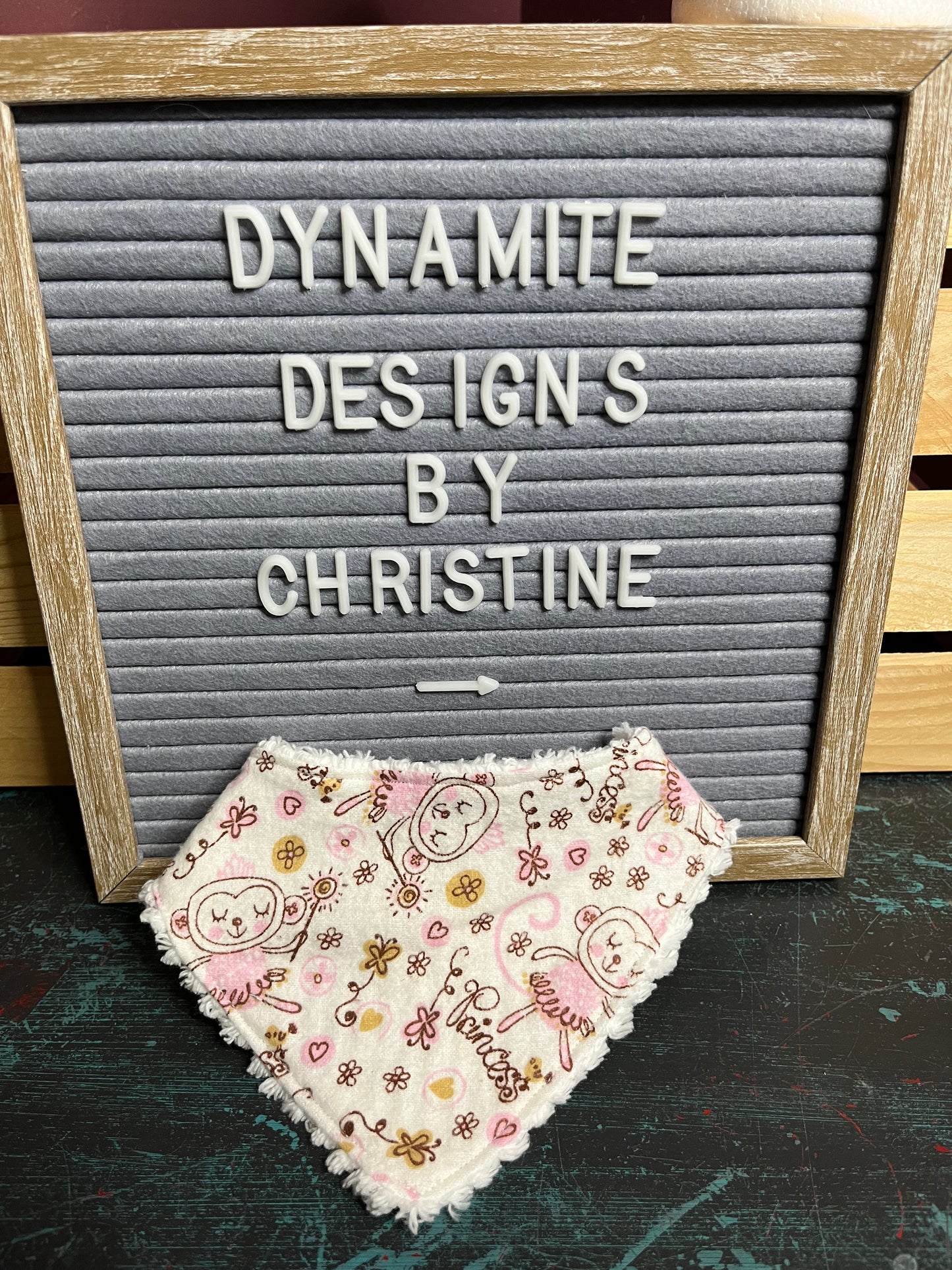 Newborn-3month Bandanna Bib