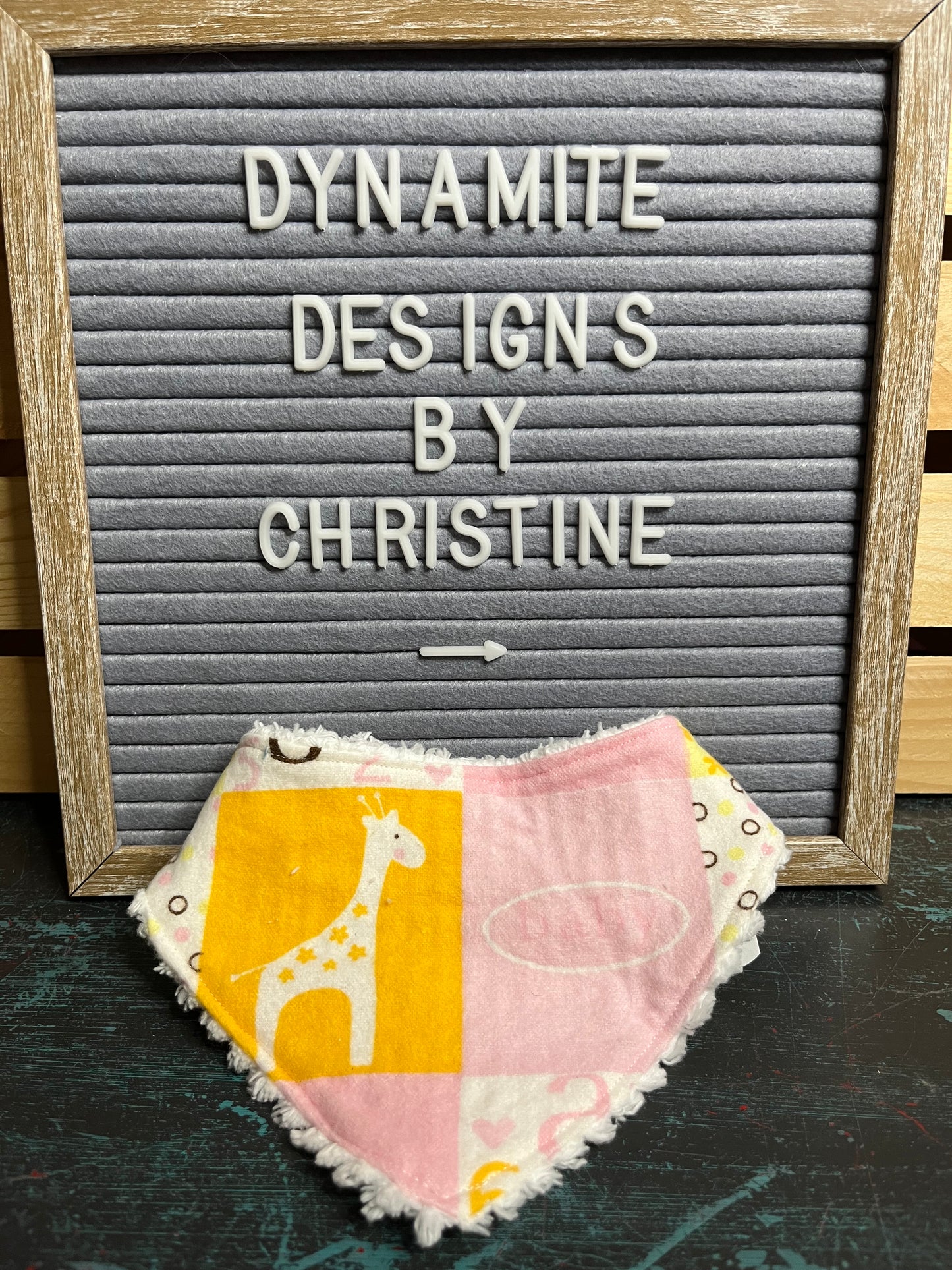 Newborn-3month Bandanna Bib