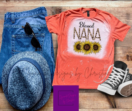 Blessed Nana with Sunflower  **Pre-Order**