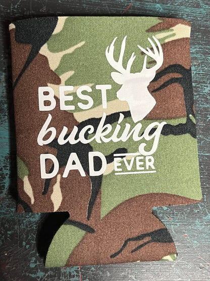 Best Bucking Dad Can Sleeve