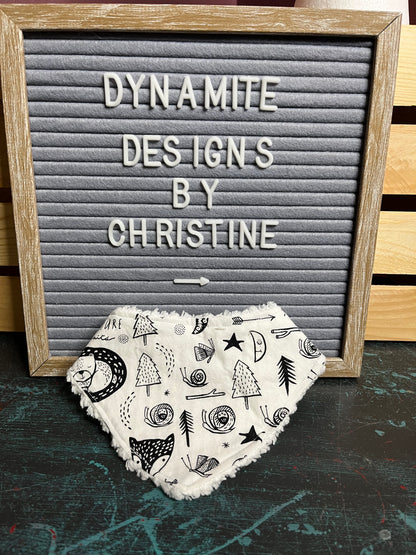 Newborn-3month Bandanna Bib