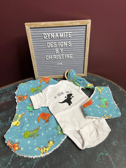 Baby Dinosaur Gift Set